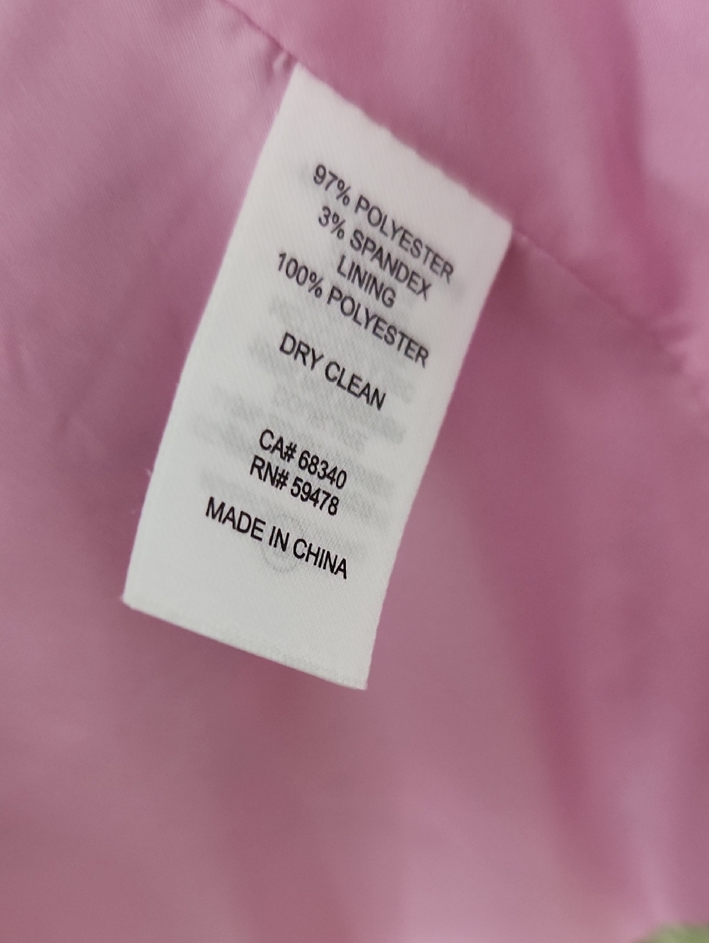 Beautiful Pink Floral Blazer - Picture 8 of 8